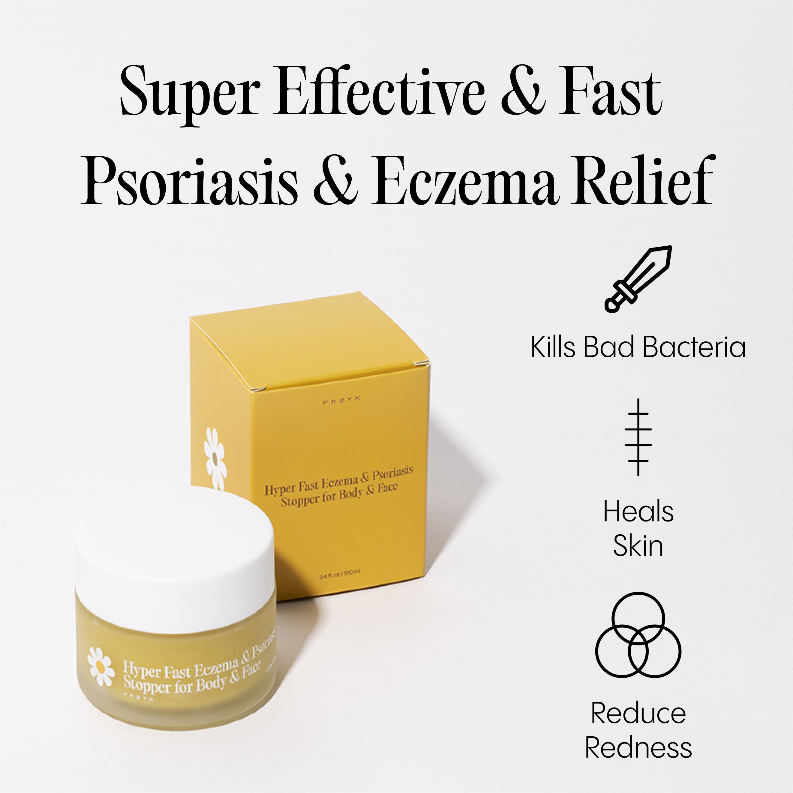 Ultra-Fast Relief Balm for Dry, Itchy Skin – For Body & Face