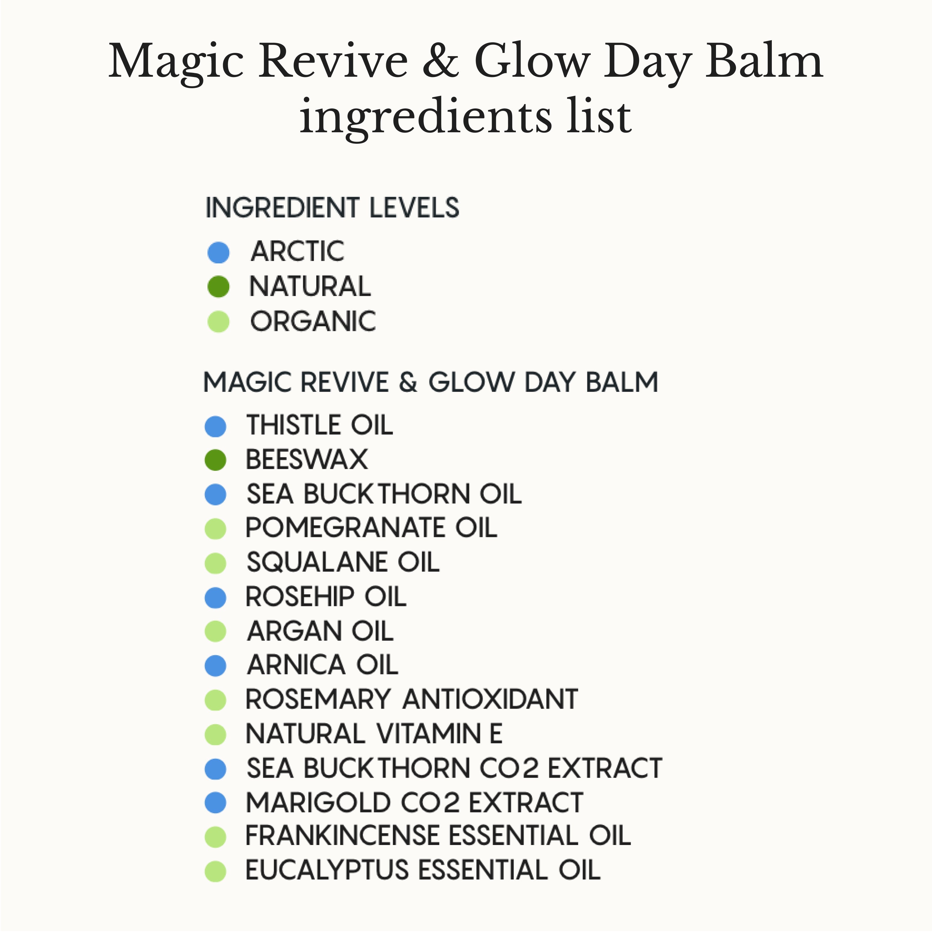 Magic Revive & Glow Day Balm
