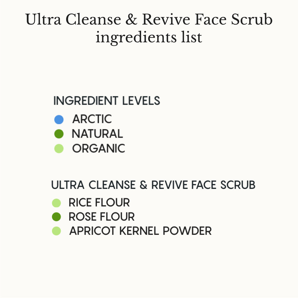 Ultra Cleanse & Revive Face Scrub